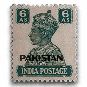 King George VI Definitives Indian Stamps Overprinted